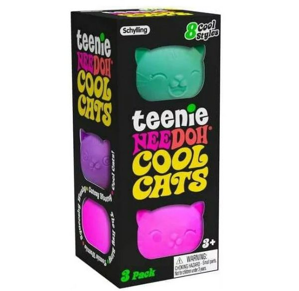 Teenie NeeDoh Cool Cats For Cheap