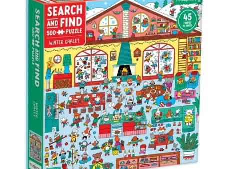 Family Winter Chalet - 500 pc Puzzle Online now