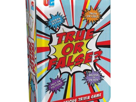 True or False Game Tin Fashion