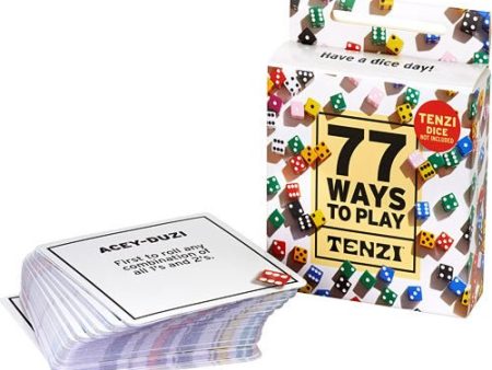 77 Ways to Play Tenzi For Sale