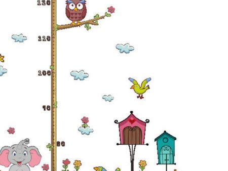 Kids Growth Height Chart Wall Door Sticker Ruler Nursery Decor 30x90cm_1pc Cheap