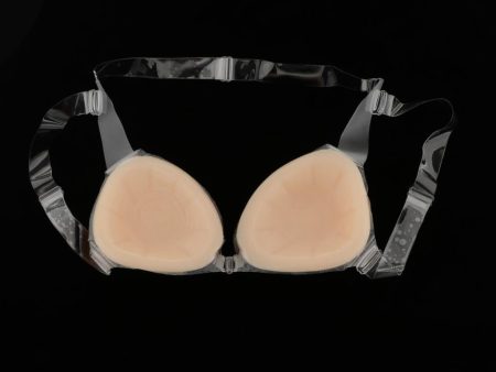 Silicone Breast Forms Lifelike False Fake Boobs with Adjustable Strap AA Cup Online