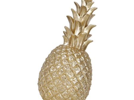 Creative Pineapple Shaped Decor Ornament For Home Desk Shelf Decor Golden For Cheap