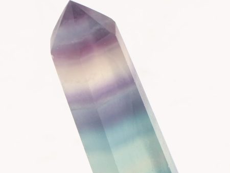 Natural Stone Hexagonal Crystal Column Colorful Fluorite Column Ornaments B Online Hot Sale