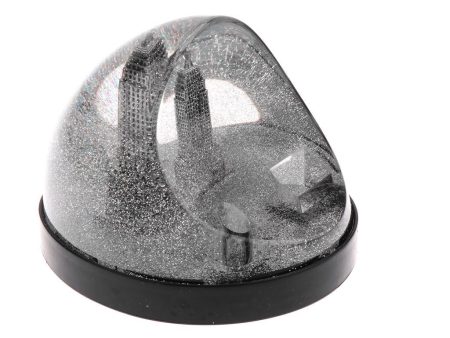 Replica Architecture Snow Globe Pen Holder Home Office Desk Decor - Silver Hot on Sale