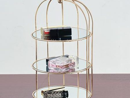 Makeup Shelf Cosmetic Rack Holder Organizer Storage Vanity Tray Three-tier Hot on Sale