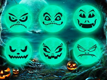 Luminous Wall Sticker Glowing Halloween Decoration Decals Home Decor Party grimace 5 Supply