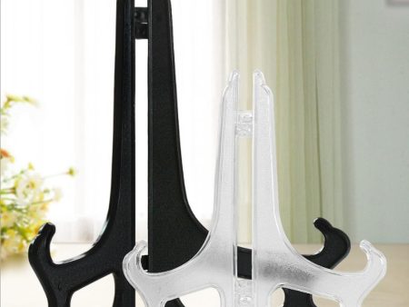 Plastic Easels Plate Display Stands Picture Frame Stand Holder Set of 5 #1 Online Sale