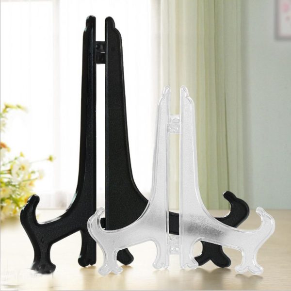 Plastic Easels Plate Display Stands Picture Frame Stand Holder Set of 5 #1 Online Sale