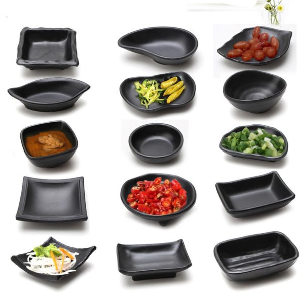 1Pcs Japanese Sushi Sauce Dipping Bowl Snacks Nuts Plate Butter Dish Tray j For Discount