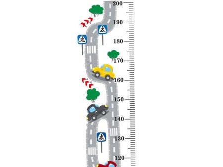 Kids Height Chart Wall Sticker Measuring Cartoon Ruler Nursery Decoration C Online Hot Sale