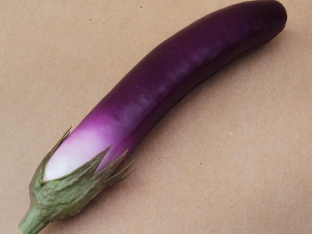 Realistic Fake Eggplant Artificial Decorative Vegetable Kitchen Decor Online now