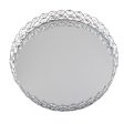 Crystal Ring Holder Storage Jewelry Plate Fruit Plate Home Decor 25cm Silver Cheap