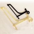 Iron Display Easel China Bowl Plate Tabletop Display Rack Holder Gold 10inch Supply